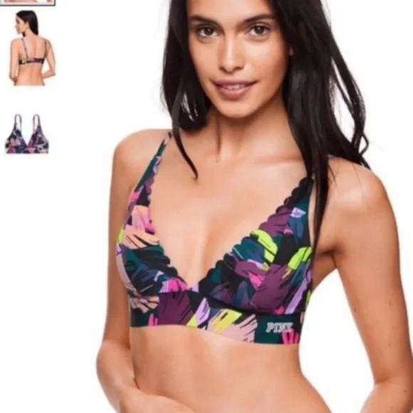 PINK Victoria Secret Bralette Sz M - Picture 1 of 7